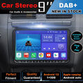 DAB+ Android 12 Autoradio Carplay GPS Navi Für VW GOLF 5 6 Touran Polo Passat B6
