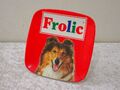 Ornamin Zahlteller Frolic Hundefutter Collie - Vintage um 1970 - Reklame Werbung