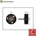 UMLENKFÜHRUNGSROLLE KEILRIPPENRIEMEN 264-03 SC FÜR MAZDA MPV/II CX-7 MX-5/III  