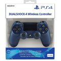 PS4 - Original Wireless DualShock 4 Controller #Midnight Blue / blau V2 [Sony]