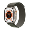 Apple Watch Ultra GPS + Cellular 49mm Titangehäuse grünem Alpine Loop Armband