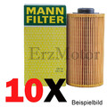 10X ORIGINAL MANN FILTER OELFILTER HU 710 x FILTEREINSATZ