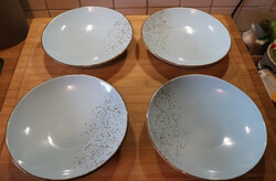 Creatable aqua Nature Collection 4 Suppenteller im Set - 4x hellblau