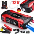 Auto KFZ Starthilfe Jump Starter 12V Ladegerät Booster Power Bank PKW 28000mAh~