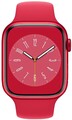 Apple Watch Series 8 4G Aluminium Smartwatch 45 mm Rot Red - Gut