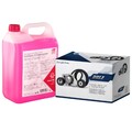 DOLZ Zahnriemensatz mit WAPU + 5L FEBI G12 für VW AUDI SEAT SKODA