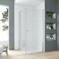 Duschkabine Eckeinstieg Schwingtür 70x75 80x90 100x95 Dusche Pendeltür Duschtür