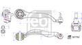 FEBI 187792 Querlenker Vorderachse links für MERCEDES