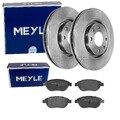 MEYLE BREMSSCHEIBEN 283mm + BELÄGE VORNE passend für PEUGEOT 206 207 307 PARTNER