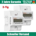 2stk LCD Drehstromzähler Geeicht Für-Din Hutschiene 3P 380V Stromzähler 4 DRAHT