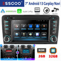 7" Für Audi A3 S3 RS3 8P1 8PA 32G Android 13 Autoradio Carplay GPS Navi RDS MIK