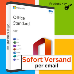 Produktschlüssel für Office 2021 Standard Key Software E-Mail Versand✅ DE-Support ✅ MS RESELLER ✅ DE HÄNDLER ✅ Per Email