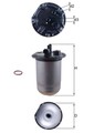 MAHLE Kraftstofffilter KL 1132D mit Filterheizung 90mm für OPEL MOVANO X62 X82 3