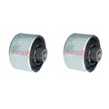2X METZGER QUERLENKERLAGER BUCHSEN HINTEN UNTEN passend für AUDI 100 200 80 A6 V