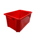 5 Stück Stapelbox rot 48 L Transport Lager Kunststoff Stapel Box Kiste Behälter