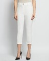 Hose weiß 36/38 Damen 6/8-Power-Stretch-Hose offwhite UVP:59,99€ F101