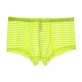 Sexy Herren Slips Transparent Einfarbig Unterhose Boxershorts High Stretch