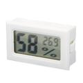 Mini Digital LCD Temperature Humidity Meter Thermometer Hygrometer (White)