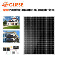 120W Watt Solarpanel Mono Solarmodul Solarzelle 12V Batterie Panel für RV Dach
