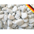 Dekosteine | Weiß | Marmorkies | Natursteine zur Dekoration | Zierkies | Carrara