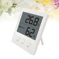  2 stücke Weiß Elektronische Digital Hygrometer Indoor Thermometer Mini Slim