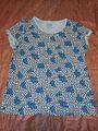 Esprit Shirt blau gepunktet Gr XL wie neu