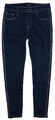 Damen Jeans HoSe high waist Streifen Stretch-Denim Jeanshose Gr.38-48 W30-W38