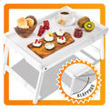 Frühstückstablett aus Bambus - Serviertablett Betttablett Betttisch - PC Lapdesk