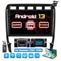 Autoradio DAB+ Für Porsche Cayenne 9PA 2002-2010 64G Android 13 Carplay GPS Cam
