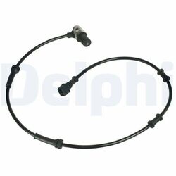 1x Sensor, Raddrehzahl DELPHI SS20310 passend für MITSUBISHI VOLVO