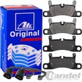 ATE BREMSBELÄGE + WARNKONTAKT HINTEN für PORSCHE CAYENNE 92A + VW TOUAREG 7P