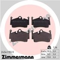 ZIMMERMANN Bremsbelagsatz, Scheibenbremse 24541.155.9 für PORSCHE