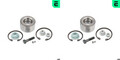2X OPTIMAL RADLAGERSATZ RADLAGER VORNE passend für SEAT AROSA VW GOLF JETTA LUPO