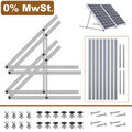 Solarpanel Halterung Balkonkraftwerk Photovoltaik Aufständerung Solar PV Montage