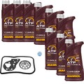 9 L MANNOL ATF Multivehicle JWS MEYLE Getriebeölfilter für VW Golf II 1.6 1.3