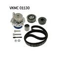 1x Wasserpumpe + Zahnriemensatz SKF VKMC 01130 passend für AUDI FORD SEAT VW