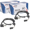 2X BOSCH ABS-SENSOREN VORNE PASSEND FÜR AUDI A4 VW PASSAT LINKS+RECHTS | 0 986