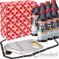 FEBI TEILESATZ AUTOMATIKGETRIEBE+ATF ÖL passend für 5-GANG BMW E46 E39 E38 E85