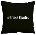 Kissenbezug #Prince Charles I love Prince Charles Schwarz 147176