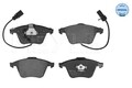 MEYLE Bremsbelagsatz Scheibenbremse 025 239 5020/W für AUDI SEAT 4F2 A6 B6 A4 C6
