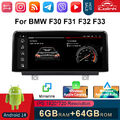 8Kern Android 14 CarPlay Autoradio WIFI GPS Navi für BMW F30 F31 F32 NBT 4G LTE