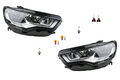 Scheinwerfer Set passend für Audi A6 4G 04/11-08/14 + Leucht. links rech. & H15