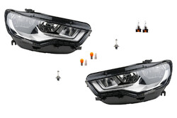 Scheinwerfer Set passend für Audi A6 4G 04/11-08/14 + Leucht. links rech. & H15