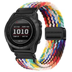 Quickfit Nylon Armband Für Garmin Fenix 7 7X 6 6X Pro Epix Pro 5 5X Plus S60 S62