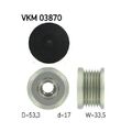 1x Generatorfreilauf SKF VKM 03870 passend für BMW