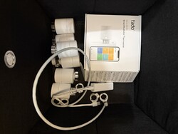 Tado° Smartes Heizkörperthermostat Set 2x Bridge, 6x Thermostat gebraucht