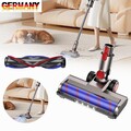 Bürste Kompatibel mit Dyson V7 V8 V10 V11 V15, Ersatzteil Bodenbürste mit 4 LED