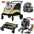 2in1 Hundewagen Haustier Buggy faltbar Hundebuggy Jogger Katzenbuggy mit 4 Rolle
