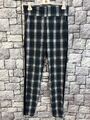 Studio Anneloes Jogger Jogging Karo Blau-schwarz Streifen stretch Hose 38/40(5B
