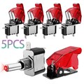 Kippschalter Wippschalter 12V Auto Switch 12V-24v mit Schutzkappe Einbau On-Off*